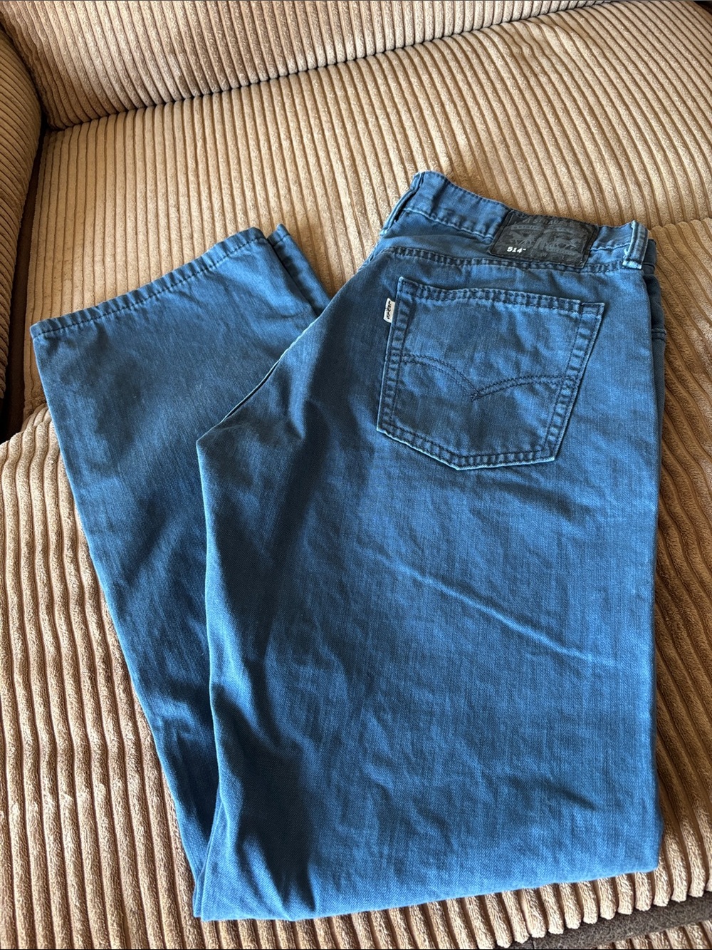 Levi's Dark Blue Straight Jeans